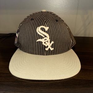 White Sox Pinstripe Snapback
